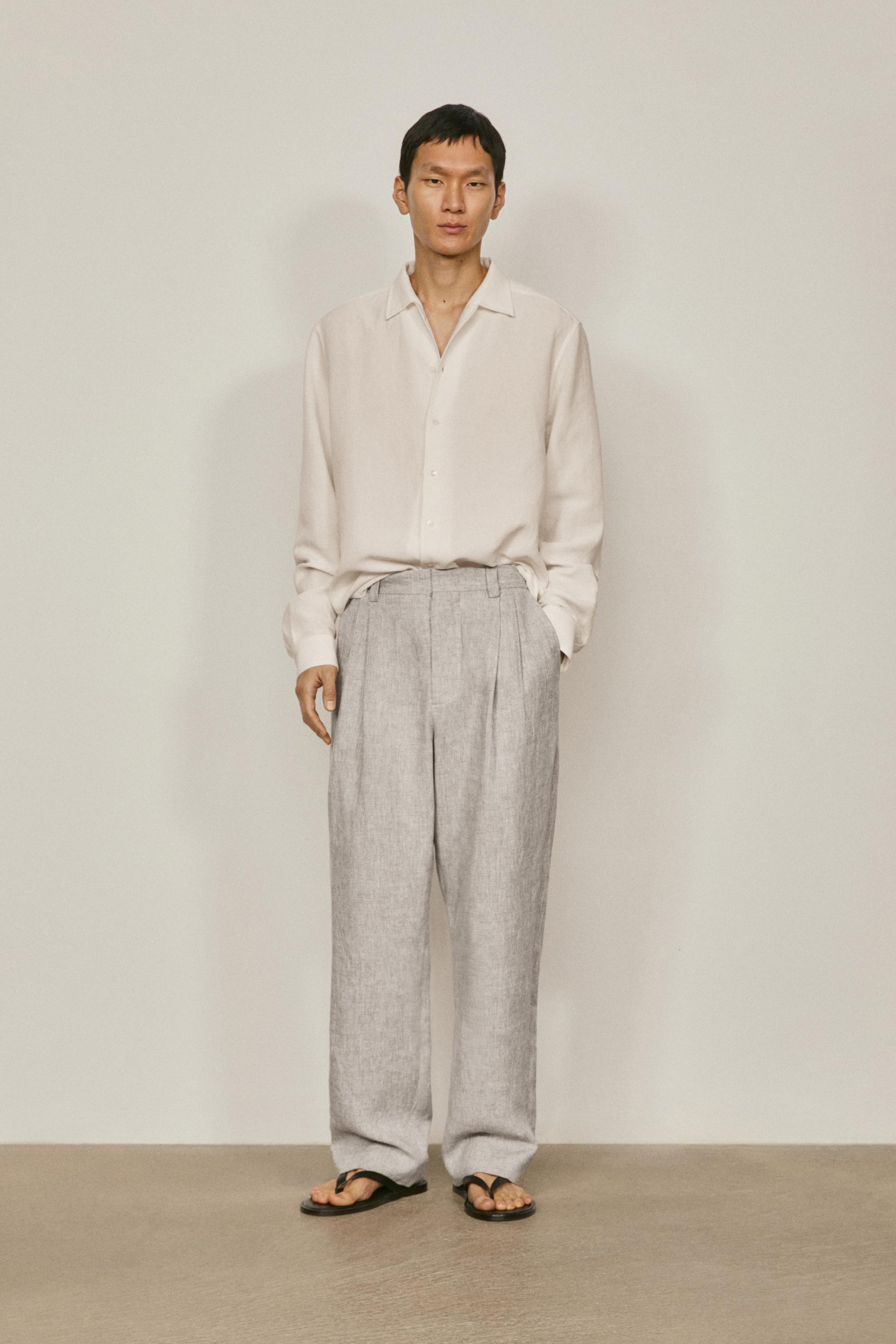 Pantalon en lin total look - LIMITED EDITION
